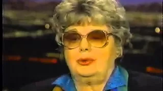 SHELLEY WINTERS ~ Interview Tom Snyder Show (1996) pt 1