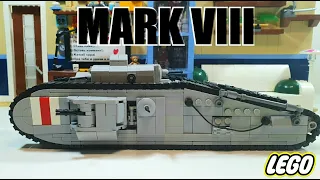 LEGO самоделка: танк MARK VIII лего WW1