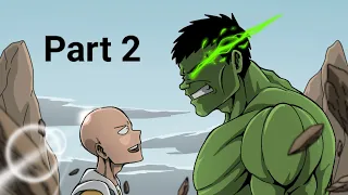 HULK VS. ONE PUNCH MAN (Part 2) | Fan Animation