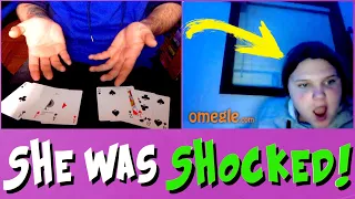 Funny Reactions to Omegle Magic... | NEW TRICK