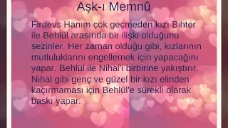 İşte Gerçek Aşk-ı Memnu, Yanlış Bildikleriniz, Romanın Tam Özeti, Behlül Aslında Kime Aşıkmış