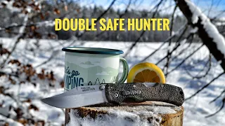 Нож Double Safe Hunter. Разговор о Cold Steel, кухонный тест.