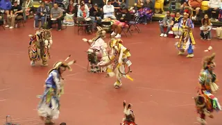 Men's Grass Dance Contest, Song 2, 2024 Haskell Commencement Powwow