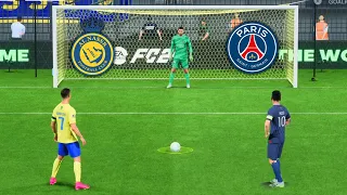 AL NASSR VS PSG  -  FC 24 PENALTY SHOOTOUT RONALDO VS MESSI