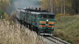 Passenger trains -2. Russia.