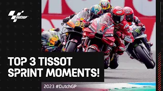 Top 3 #TissotSprint moments! 🏃‍♂️ | 2023 #DutchGP