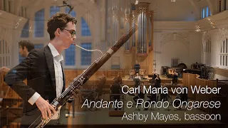 Andante e Rondo Ongarese Op. 35 | Weber | Ashby Mayes, bassoon | Conducted by Ondřej Soukup