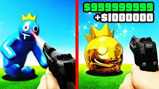 Every RAINBOW FRIEND I SHOOT Becomes MONEY (GTA 5)