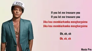 Bruno Mars - Treasure (Lyrics Video & Terjemah)