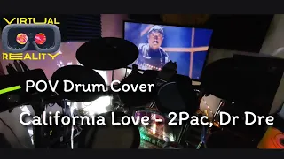 VR180 Drum Cover POV -  2Pac Dr Dre - California Love