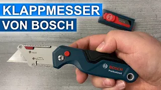 Mein neues Klappmesser von Bosch Professional