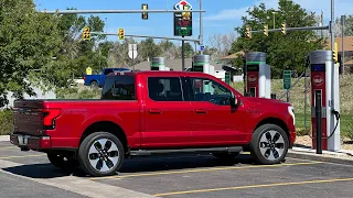 From Full To Absolute Dead! Ford F-150 Lightning 70-MPH Highway Range Test (Extended Range Platinum)