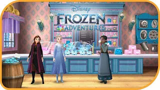 Disney Frozen Adventures - A New Match 3 Game (Breg Sweetshop 5) | Jam City, Inc. | Puzzle | HayDay