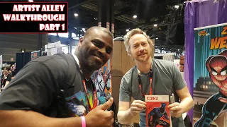 C2E2 2023: Artist Alley Walkthrough Part 1  |  #C2E2