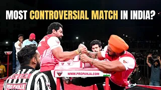 Karaj Virk vs Sanjay Deswal: The Most Extreme Armwrestling match in India | MEGA MATCH | 2023