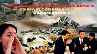 China Panic: Three Gorges Dam Collapses | 27 Provinces Become Oceans' Thousands of People Killed