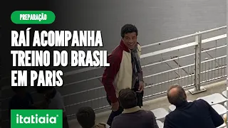 ITATIAIA NA COLA DA SELEÇÃO! RUBENS JÚNIOR ACOMPANHA O TREINO DO BRASIL EM PARIS!