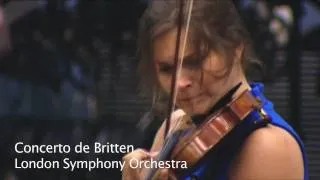 Britten - Concerto pour violon par Janine Jansen (répétition)