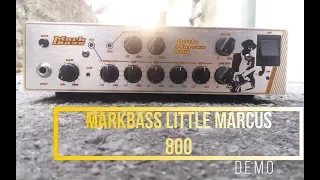 Markbass Little Marcus 800 Sound Demo