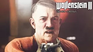 Wolfenstein 2 The New Colossus Killing Hitler