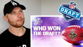 Rugby Player Reacts to Which Team Won The 2020 NFL DRAFT!