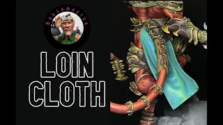 HOW to paint the loin cloth on the AVG Demon