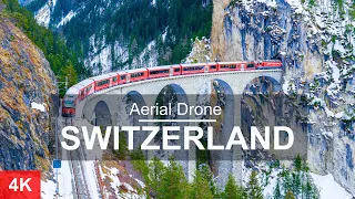 Switzerland – Aerial Drone Video Guide for Visitors [4K]