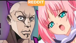 Anime VS Reddit The rock reaction meme Part 164