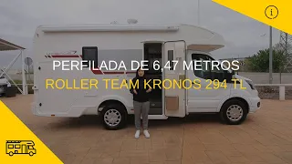 Perfilada para 5 de solo 6,47 metros | Roller Team Kronos 294tl