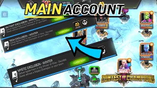 Winter of Woe GAUNLET (LEFT PATH)| 4objective completion {MAIN ACCOUNT} |MCOC GAMEPLAY IN HINDI|