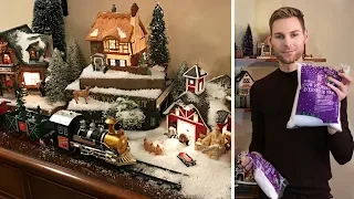 Christmas Village Display - How To Set Up A Christmas Village - Christmas Decorating