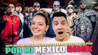 CUBANOS REACCIONAN a Por Mi Mexico Remix - Lefty SM, Santa Fe Klan, Dharius, C-Kan,MC Davo,Neto Peña