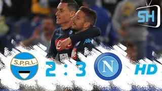 SPAL vs Napoli 2-3 Serie A All Goals and Highlights 23 September ,2017