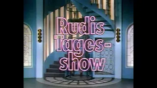 ARD 28.12.1981 - Rudis Tagesshow mit Ansage
