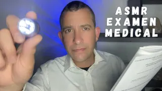 ASMR ROLEPLAY MÉDECIN EXAMEN MÉDICAL COMPLET 🥼 #asmr #asmrfr #roleplay #asmrrp