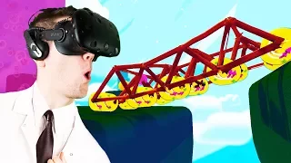 Giant Vehicle Contraptions! - Fantastic Contraption Gameplay - VR HTC Vive
