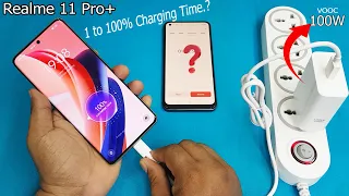 Realme 11 Pro+ 5g Charging Time ? 1 to 100% with SUPERVOOC 100W Charger