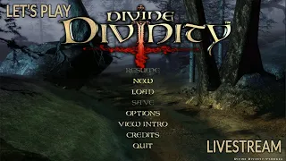 Let's Play Divine Divinity, Digging into a Larian classic, only dabbled a little. Part 1