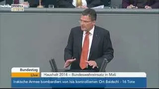 Bundestag - Debatte um Bundeswehreinsatz in Mali am 25.06.2014