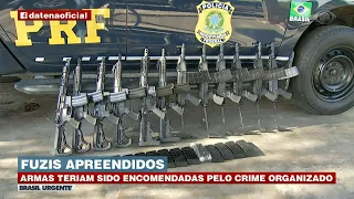 PRONTOS PARA A GUERRA: FUZIS ENCOMENDADOS PELO CRIME ORGANIZADO