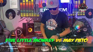 Tiktok Viral | Five Little Monkey Vs May Pato Budots | Dj Ericnem