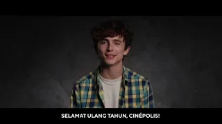 Cinépolis Indonesia - There are messages for you from Timothée Chalamet, Zendaya, and Jason Momoa