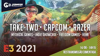 E3 DAY 3 - TAKE TWO - CAPCOM - RAZER 【com Comentários】