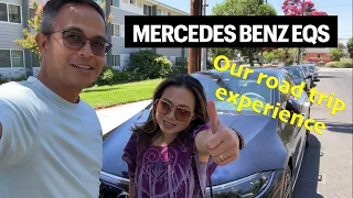 Mercedes Benz EQS - Our First Road Trip Experience (SF to LA)