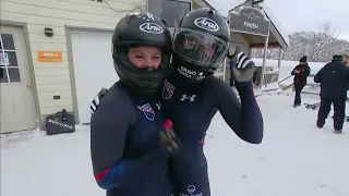 Worldcup 3 Lake Placid ,2-Woman Bobsleigh Heat 2