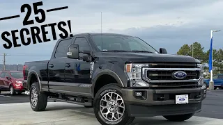 25 Things You Didn't Know About the 2020 SuperDuty