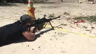 50 cal in slow motion