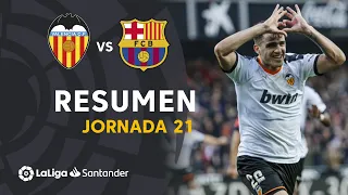 Highlights Valencia CF vs FC Barcelona (2-0)