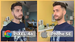 ¿MEJOR que APPLE? Pixel 4a vs iPhone SE 2020