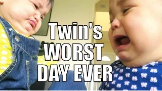 Twin's Worst Day Ever :( - April 12, 2015 -  ItsJudysLife Vlogs
